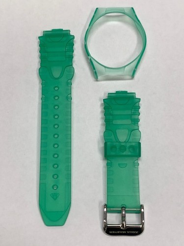 Transparent green jelly aqua - transparent,