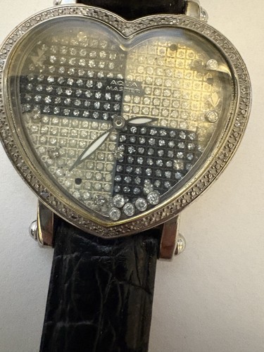 Aqua master heart watch - aqua,