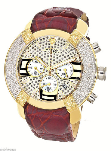 Aqua master men - men's, gold-tone
