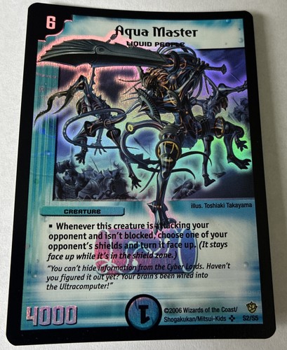 Duel masters tcg aqua - masters, master